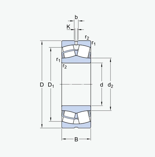 23120 CCK/W33 Bearing Spherical Roller Bearings
